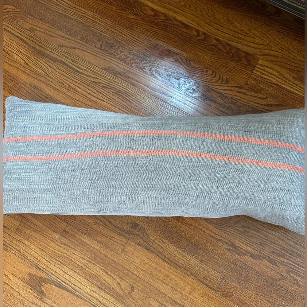 Restoration Hardware French Flour Sack Large Lumbar Pillow